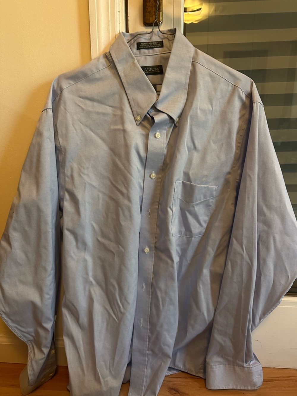 Arrow Light Blue Button-Down Dress Shirt - Men